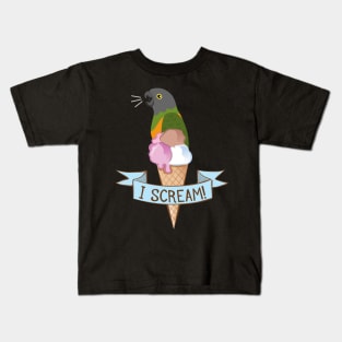 Senegal Parrot Ice Cream Kids T-Shirt